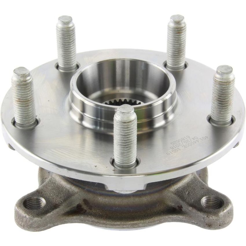 CENTRIC PARTS 401.44000E C-Tek Standard Hub and Bearing Assembly; With ABS Tone Ring / Encoder