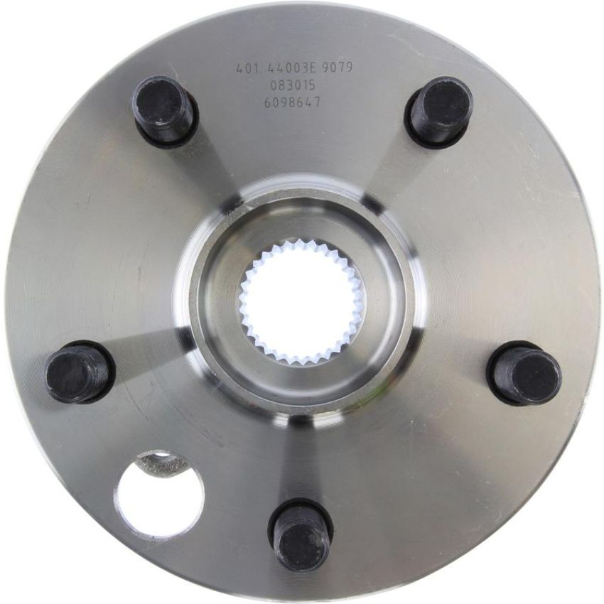 CENTRIC PARTS 401.44003E C-Tek Standard Hub and Bearing Assembly; With ABS Tone Ring / Encoder