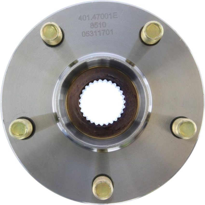 CENTRIC PARTS 401.47001E C-Tek Standard Hub and Bearing Assembly; With ABS Tone Ring / Encoder