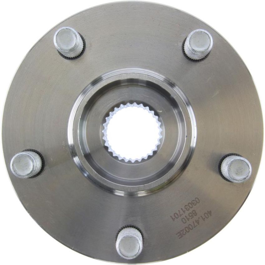 CENTRIC PARTS 401.47002E C-Tek Standard Hub and Bearing Assembly; With ABS Tone Ring / Encoder
