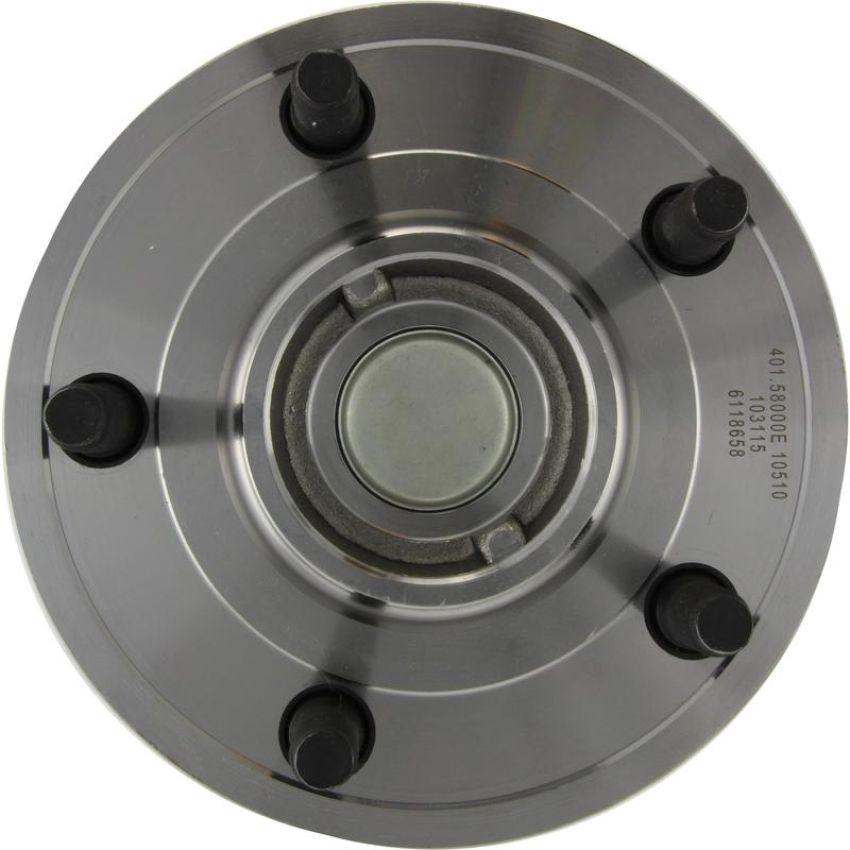 CENTRIC PARTS 401.58000E C-Tek Standard Hub and Bearing Assembly; With ABS Tone Ring / Encoder