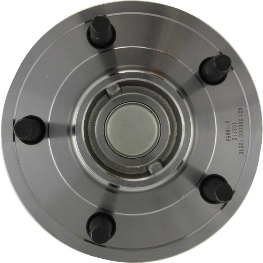 CENTRIC PARTS 401.58000E C-Tek Standard Hub and Bearing Assembly; With ABS Tone Ring / Encoder