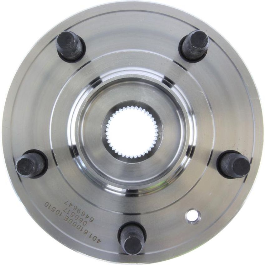 CENTRIC PARTS 401.61000E C-Tek Standard Hub and Bearing Assembly; With ABS Tone Ring / Encoder