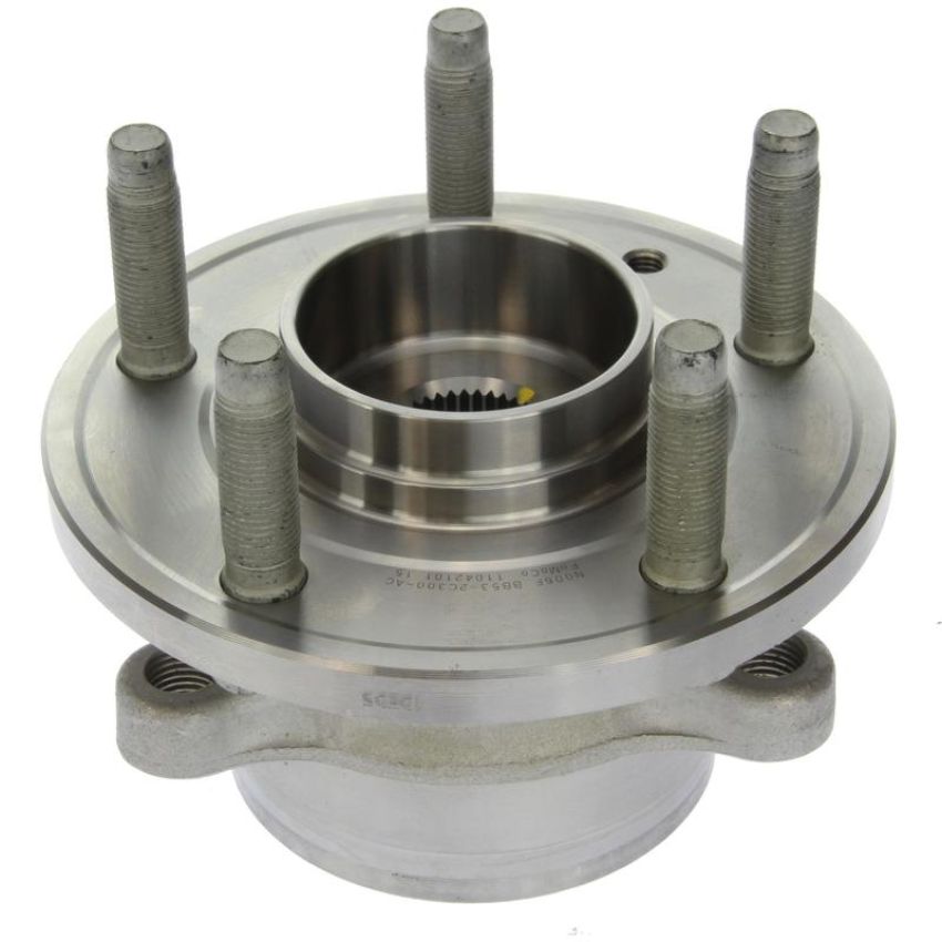 CENTRIC PARTS 401.61001 Centric Premium Hub and Bearing Assembly; With ABS Tone Ring / Encoder