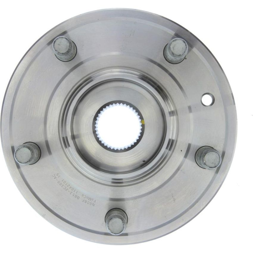 CENTRIC PARTS 401.61001 Centric Premium Hub and Bearing Assembly; With ABS Tone Ring / Encoder