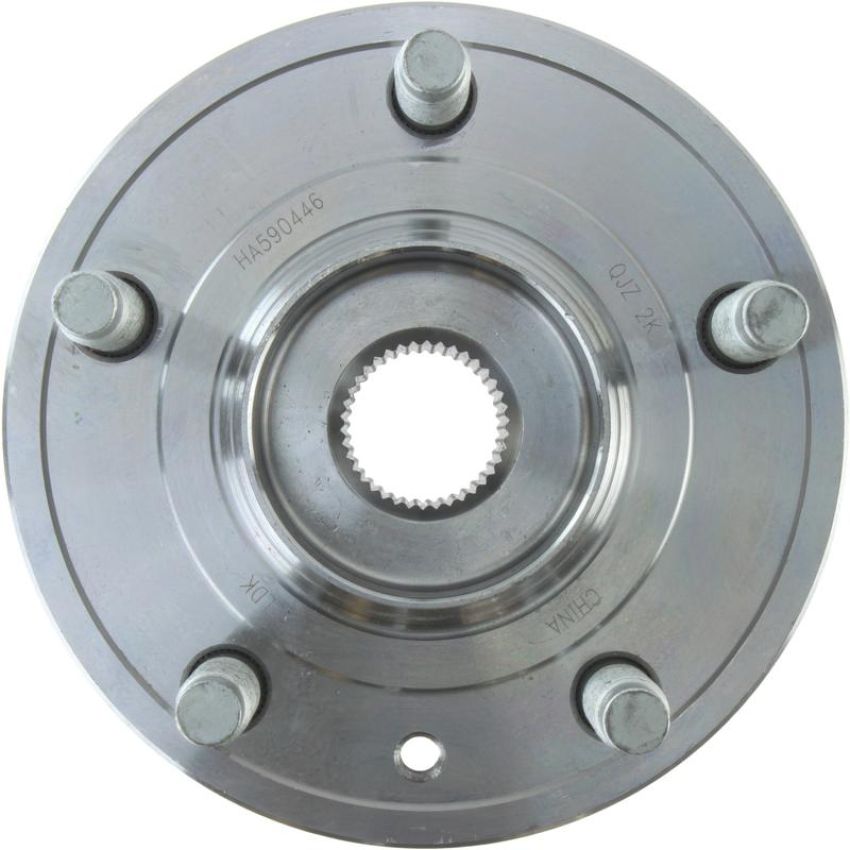 CENTRIC PARTS 401.61001E C-Tek Standard Hub and Bearing Assembly; With ABS Tone Ring / Encoder