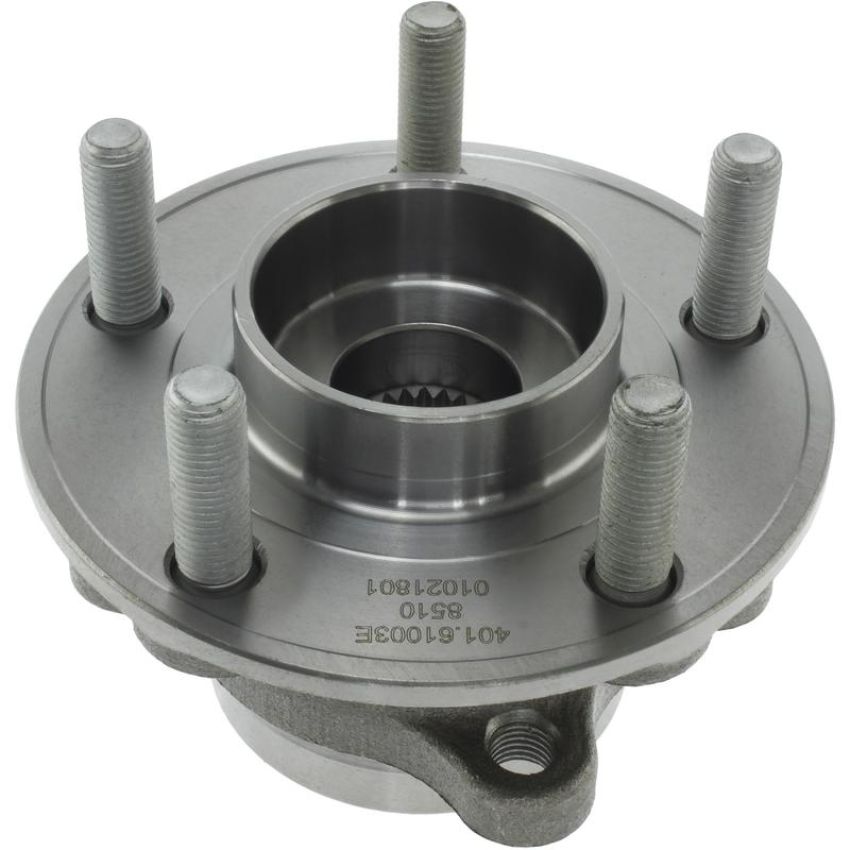 CENTRIC PARTS 401.61003E C-Tek Standard Hub and Bearing Assembly; With ABS Tone Ring / Encoder