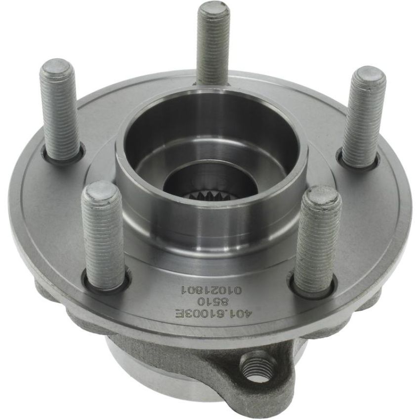 CENTRIC PARTS 401.61003E C-Tek Standard Hub and Bearing Assembly; With ABS Tone Ring / Encoder