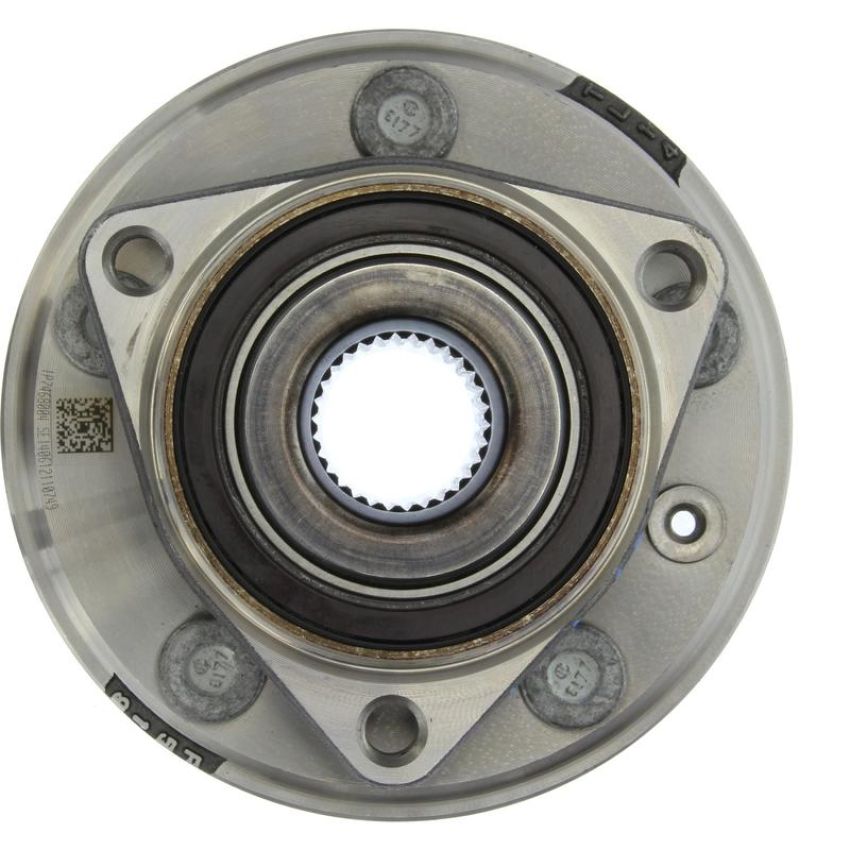CENTRIC PARTS 401.62000 Centric Premium Hub and Bearing Assembly; With ABS Tone Ring / Encoder