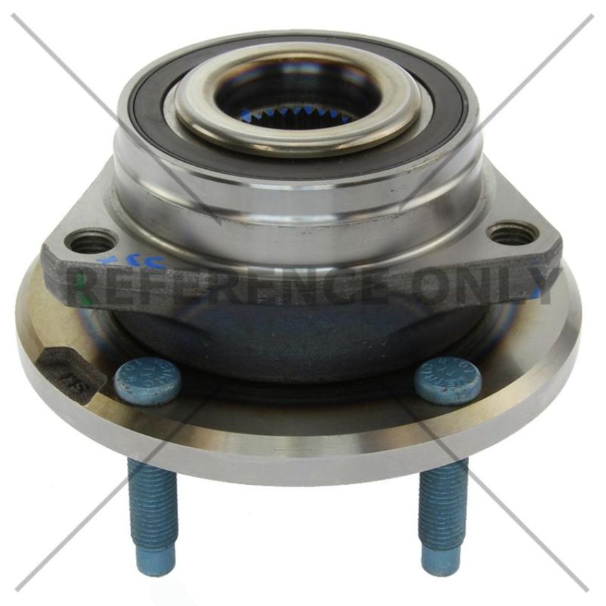 CENTRIC PARTS 401.62007 Centric Premium Hub and Bearing Assembly; With ABS Tone Ring / Encoder