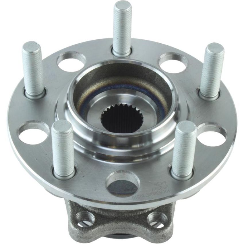 CENTRIC PARTS 401.63000E C-Tek Standard Hub and Bearing Assembly; With ABS Tone Ring / Encoder