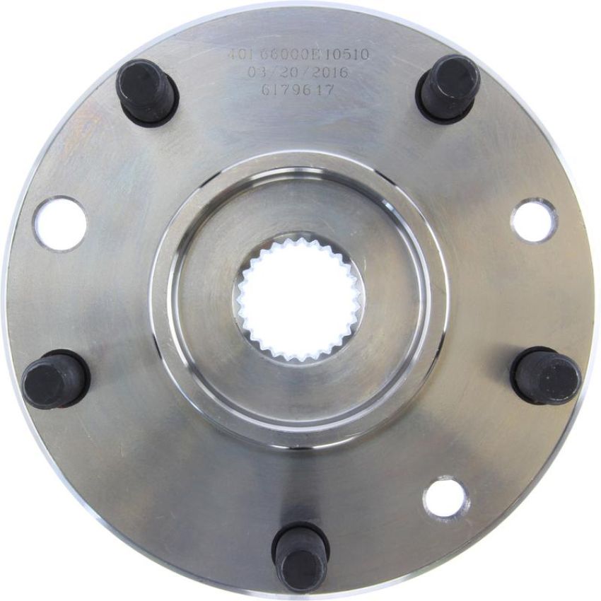 CENTRIC PARTS 401.66000E C-Tek Standard Hub and Bearing Assembly; With ABS Tone Ring / Encoder