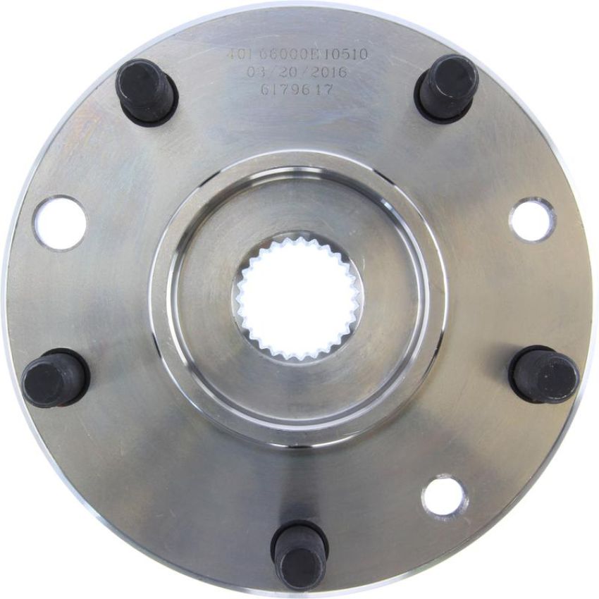 CENTRIC PARTS 401.66000E C-Tek Standard Hub and Bearing Assembly; With ABS Tone Ring / Encoder