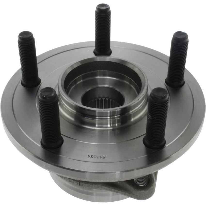 CENTRIC PARTS 401.67000E C-Tek Standard Hub and Bearing Assembly; With ABS Tone Ring / Encoder