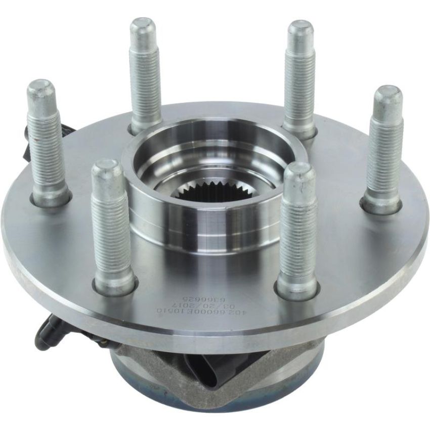 CENTRIC PARTS 402.66000E C-Tek Standard Hub and Bearing Assembly; With Integral ABS