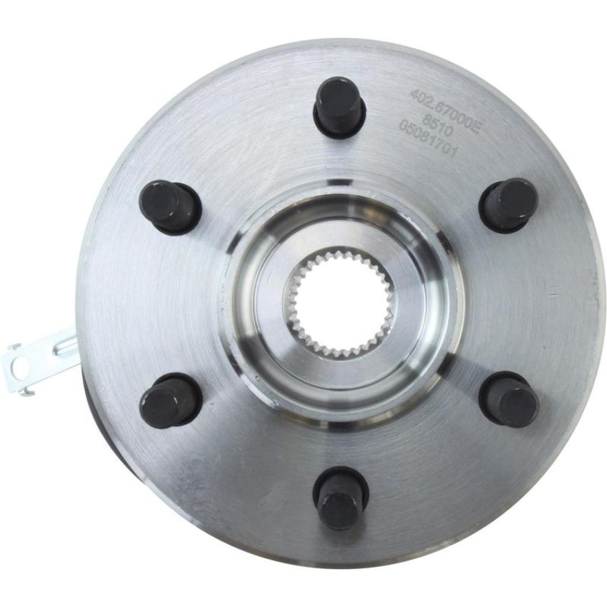 CENTRIC PARTS 402.67007E C-Tek Standard Hub and Bearing Assembly; With Integral ABS