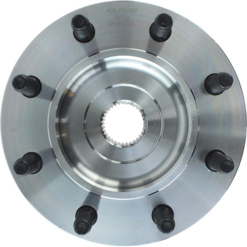 CENTRIC PARTS 402.67010E C-Tek Standard Hub and Bearing Assembly; With Integral ABS