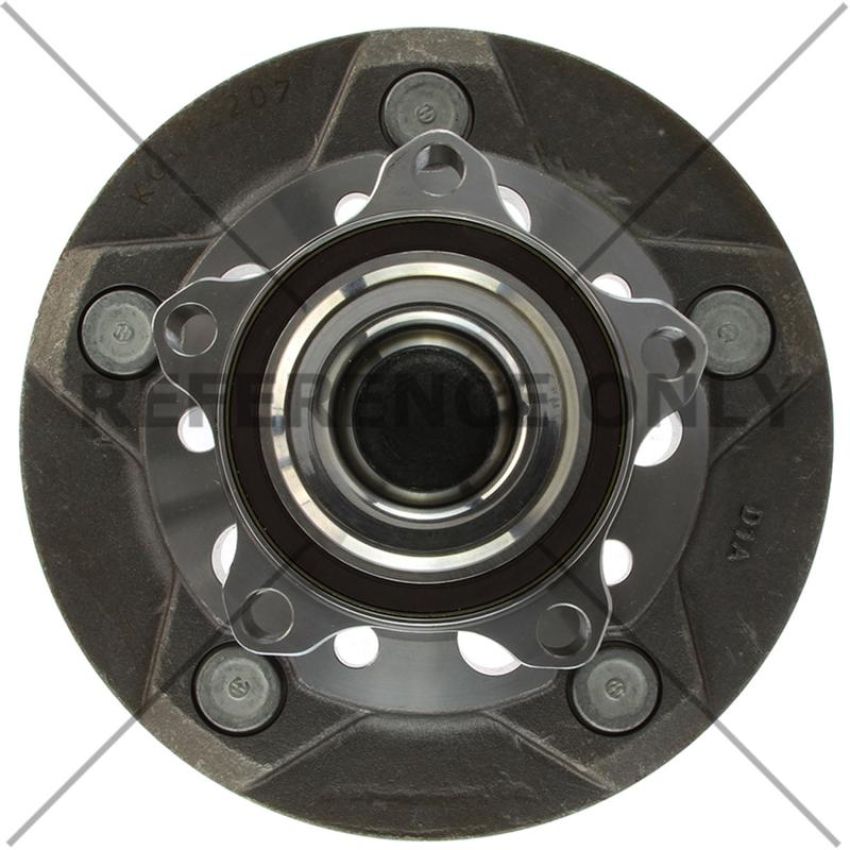 CENTRIC PARTS 407.65012 Centric Premium Hub and Bearing Assembly; With Integral ABS