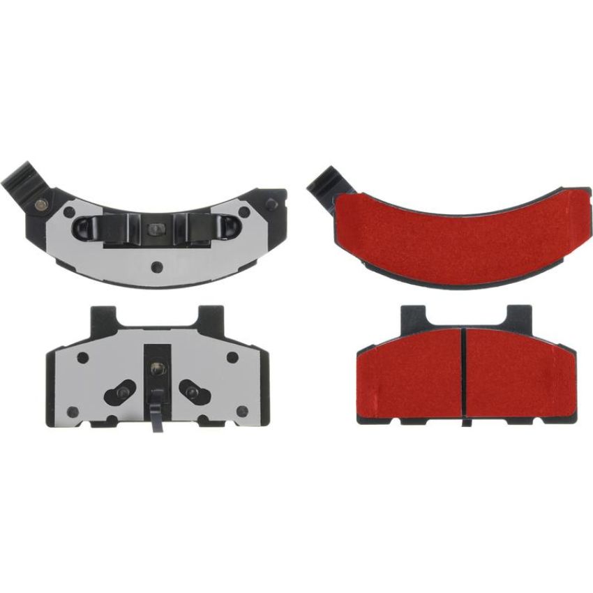 CENTRIC PARTS 500.02150 PQ PRO Disc Brake Pads with Hardware
