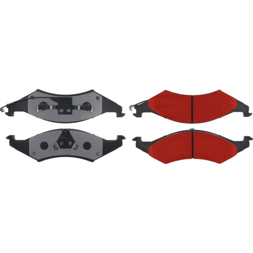 CENTRIC PARTS 500.03240 PQ PRO Disc Brake Pads with Hardware