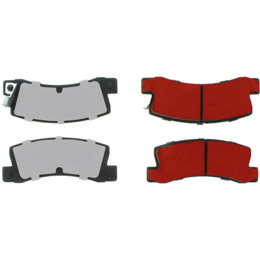 CENTRIC PARTS 500.03250 PQ PRO Disc Brake Pads with Hardware