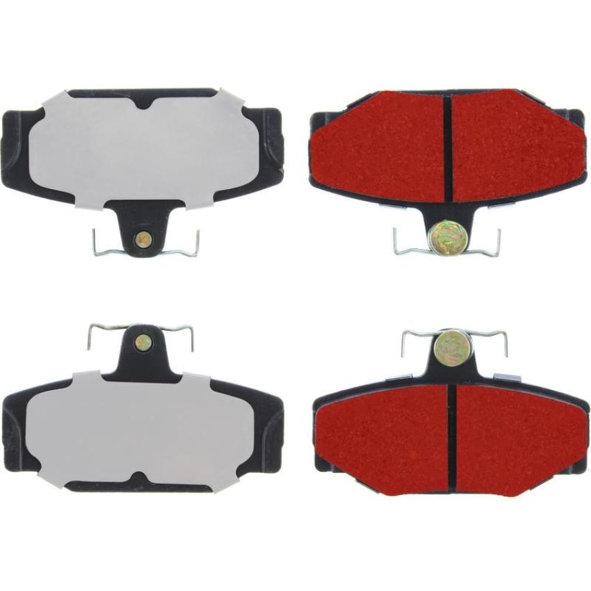 CENTRIC PARTS 500.03910 PQ PRO Disc Brake Pads with Hardware