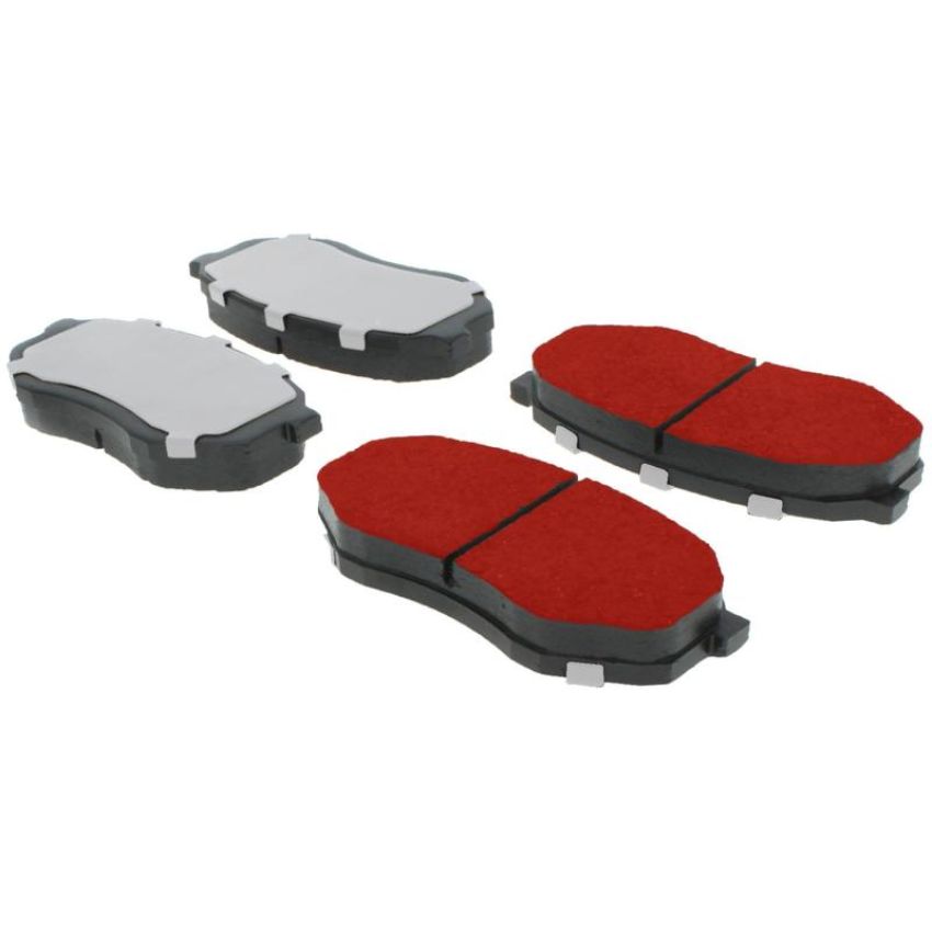 CENTRIC PARTS 500.04330 PQ PRO Disc Brake Pads with Hardware