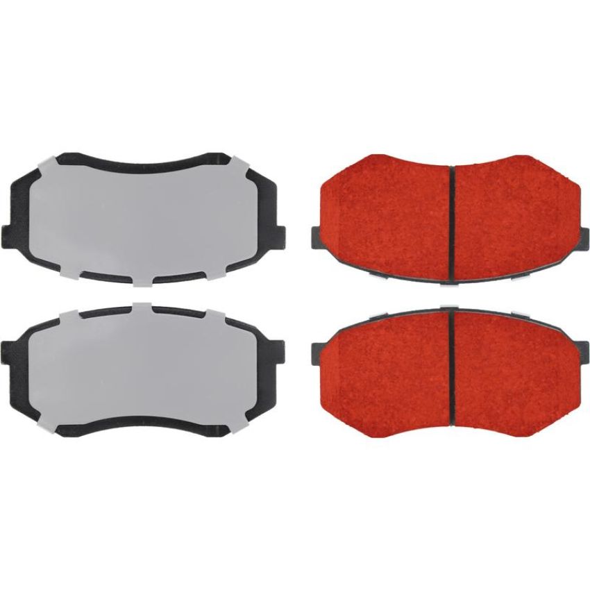 CENTRIC PARTS 500.04330 PQ PRO Disc Brake Pads with Hardware