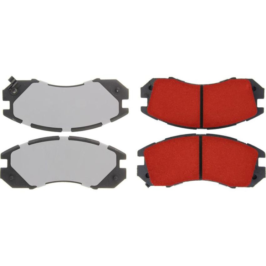CENTRIC PARTS 500.04700 PQ PRO Disc Brake Pads with Hardware
