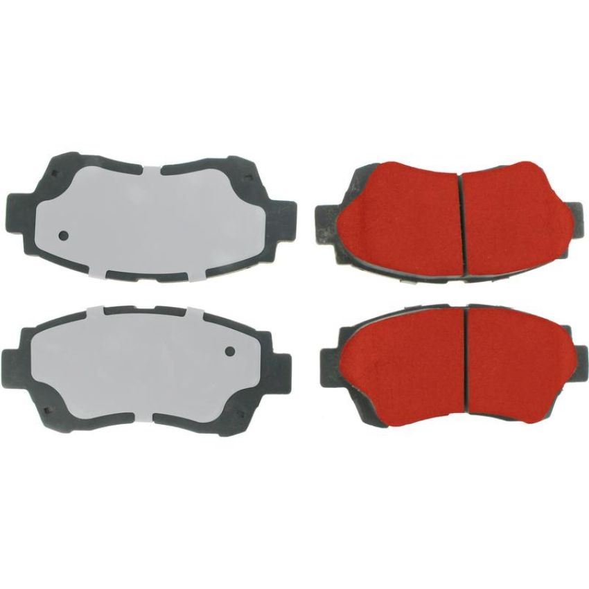 CENTRIC PARTS 500.04760 PQ PRO Disc Brake Pads with Hardware