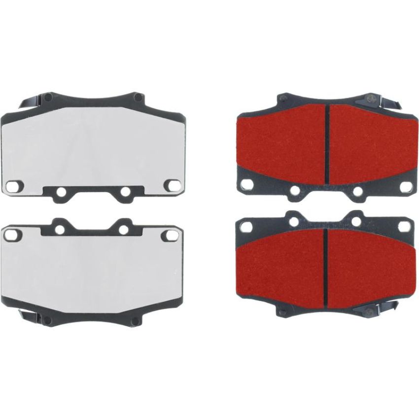 CENTRIC PARTS 500.05020 PQ PRO Disc Brake Pads with Hardware