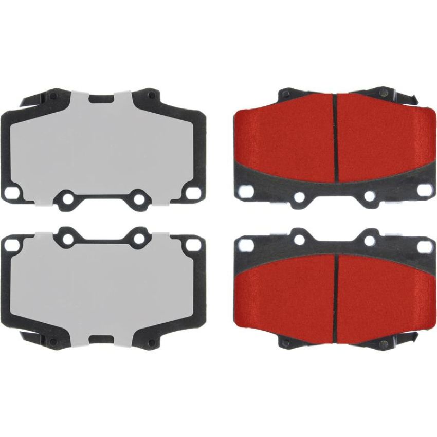CENTRIC PARTS 500.05021 PQ PRO Disc Brake Pads with Hardware