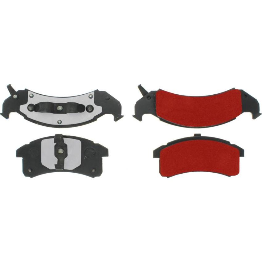 CENTRIC PARTS 500.05050 PQ PRO Disc Brake Pads with Hardware