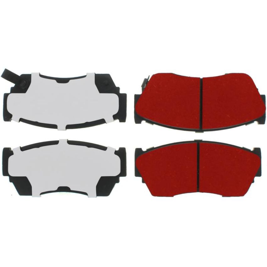 CENTRIC PARTS 500.05100 PQ PRO Disc Brake Pads with Hardware