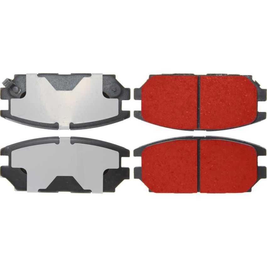 CENTRIC PARTS 500.05320 PQ PRO Disc Brake Pads with Hardware
