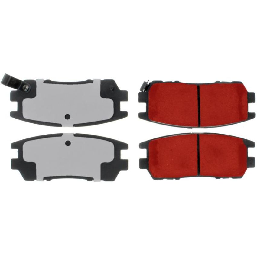CENTRIC PARTS 500.05670 PQ PRO Disc Brake Pads with Hardware
