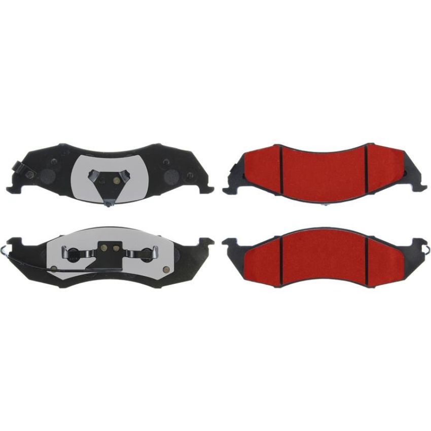 CENTRIC PARTS 500.05760 PQ PRO Disc Brake Pads with Hardware