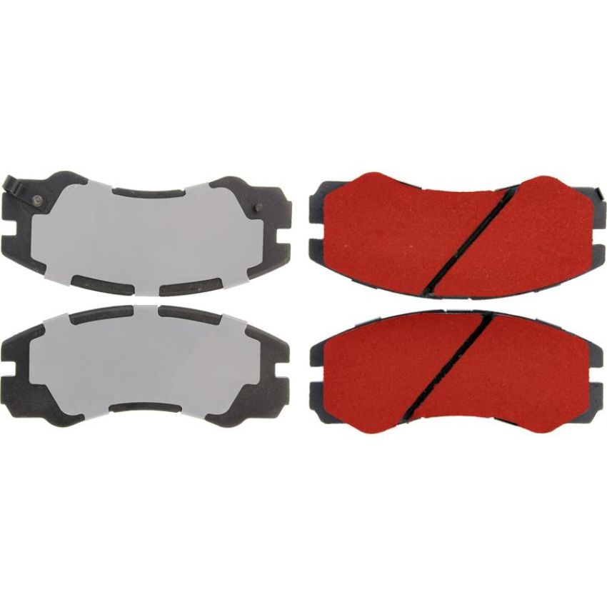 CENTRIC PARTS 500.05790 PQ PRO Disc Brake Pads with Hardware