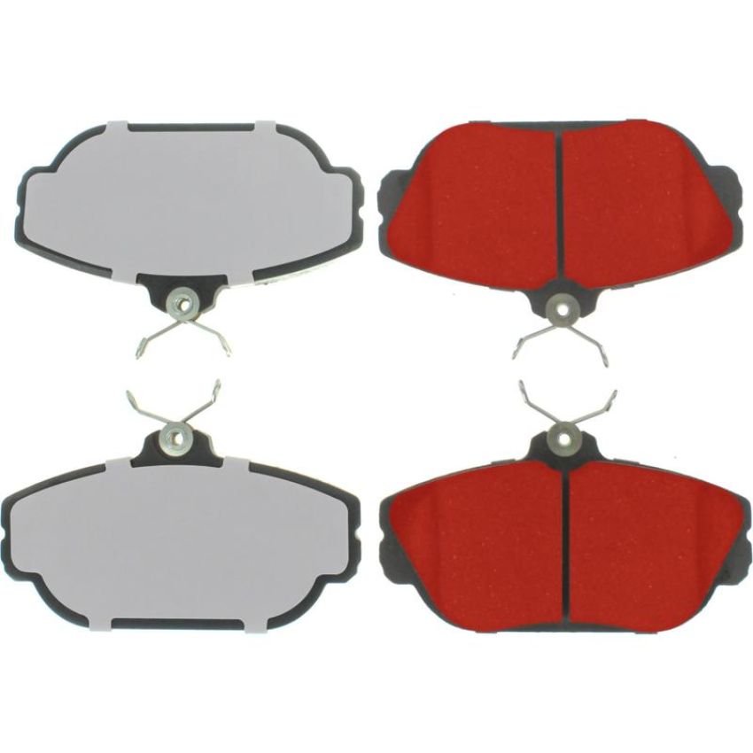 CENTRIC PARTS 500.06010 PQ PRO Disc Brake Pads with Hardware