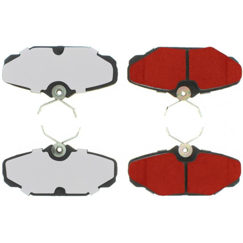 CENTRIC PARTS 500.06100 PQ PRO Disc Brake Pads with Hardware