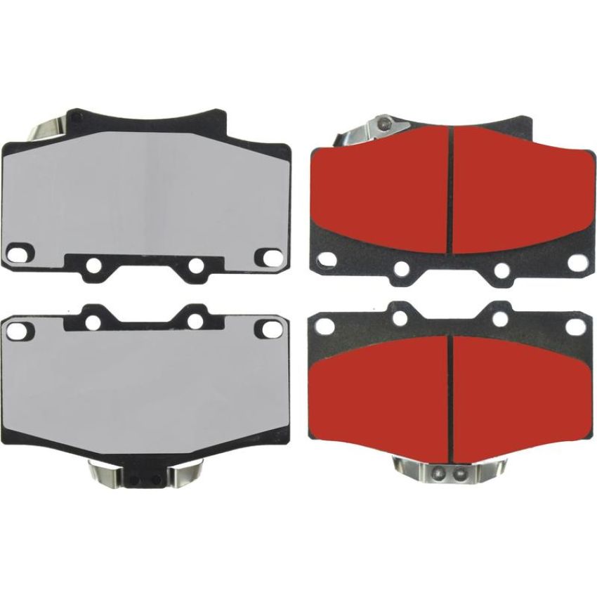 CENTRIC PARTS 500.06110 PQ PRO Disc Brake Pads with Hardware
