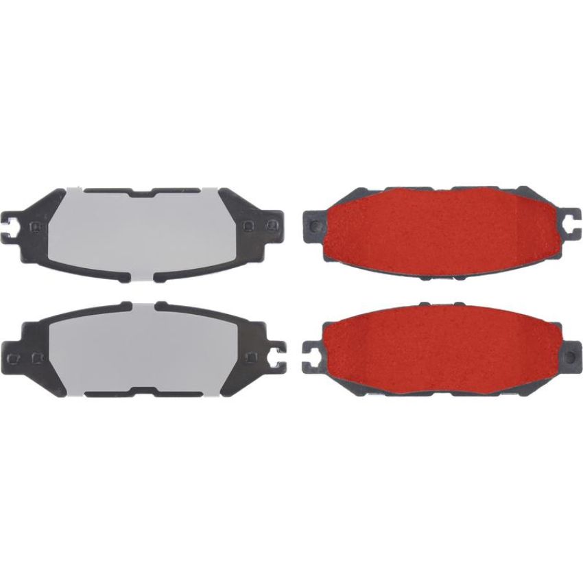 CENTRIC PARTS 500.06130 PQ PRO Disc Brake Pads with Hardware