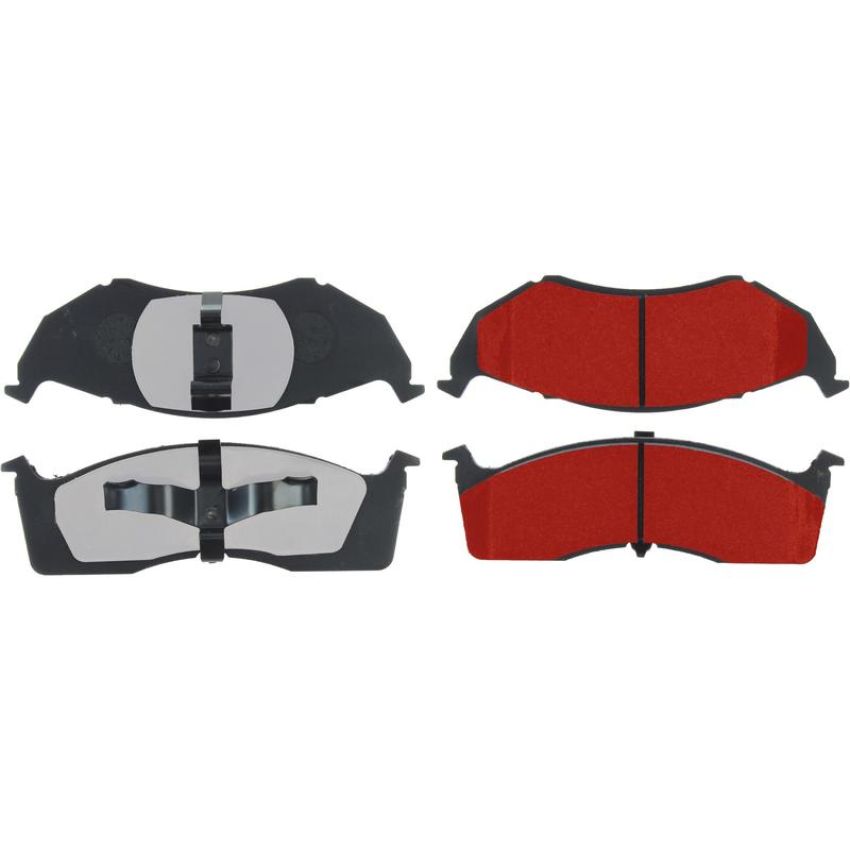 CENTRIC PARTS 500.06420 PQ PRO Disc Brake Pads with Hardware