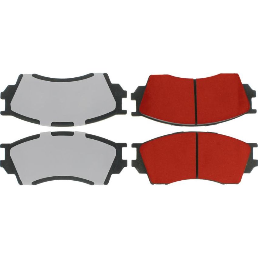 CENTRIC PARTS 500.06430 PQ PRO Disc Brake Pads with Hardware