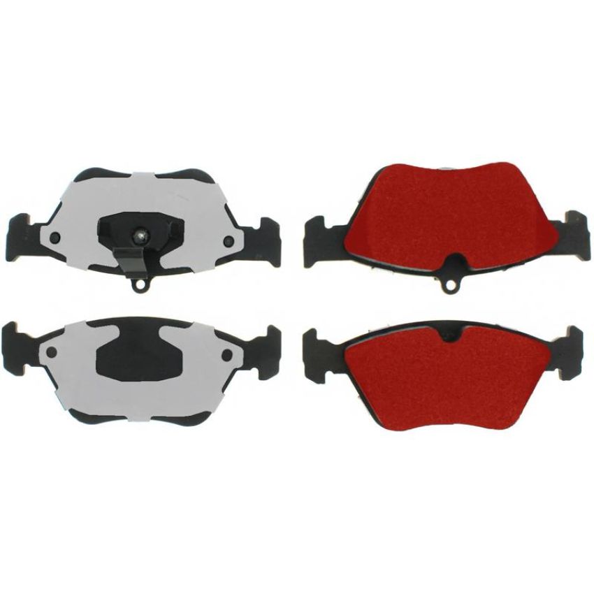 CENTRIC PARTS 500.06440 PQ PRO Disc Brake Pads with Hardware