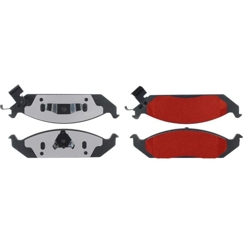 CENTRIC PARTS 500.06500 PQ PRO Disc Brake Pads with Hardware