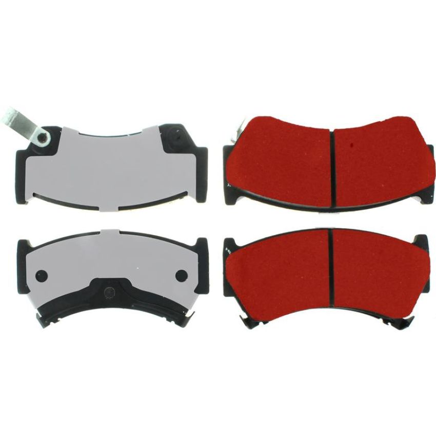CENTRIC PARTS 500.06680 PQ PRO Disc Brake Pads with Hardware