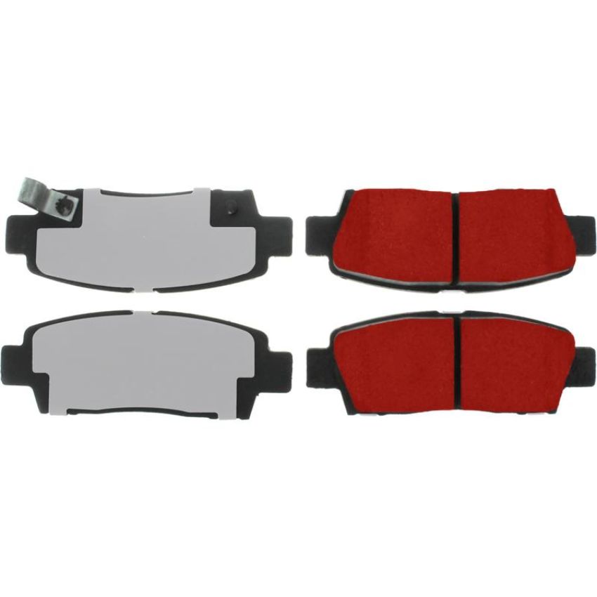 CENTRIC PARTS 500.06720 PQ PRO Disc Brake Pads with Hardware