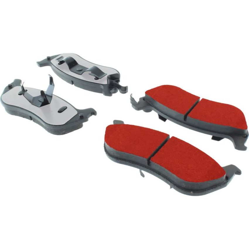 CENTRIC PARTS 500.06740 PQ PRO Disc Brake Pads with Hardware