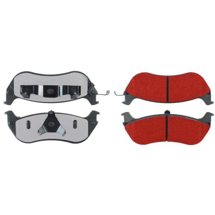 CENTRIC PARTS 500.06740 PQ PRO Disc Brake Pads with Hardware